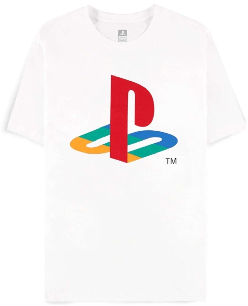 Playstation T-shirt wit XXL - Katoen - Fan merch, Gaming