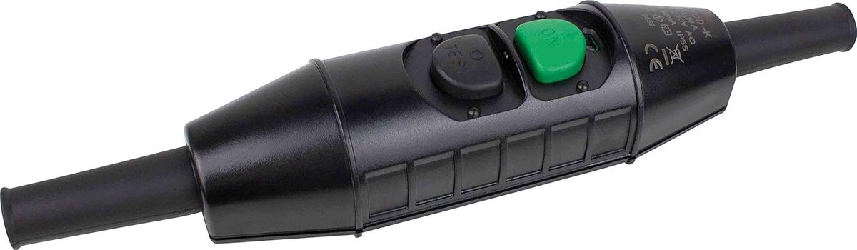 Veiligheidschakelaar met foutstroombeveiliging voor kabelmontage, 230V/16A, 3-polig