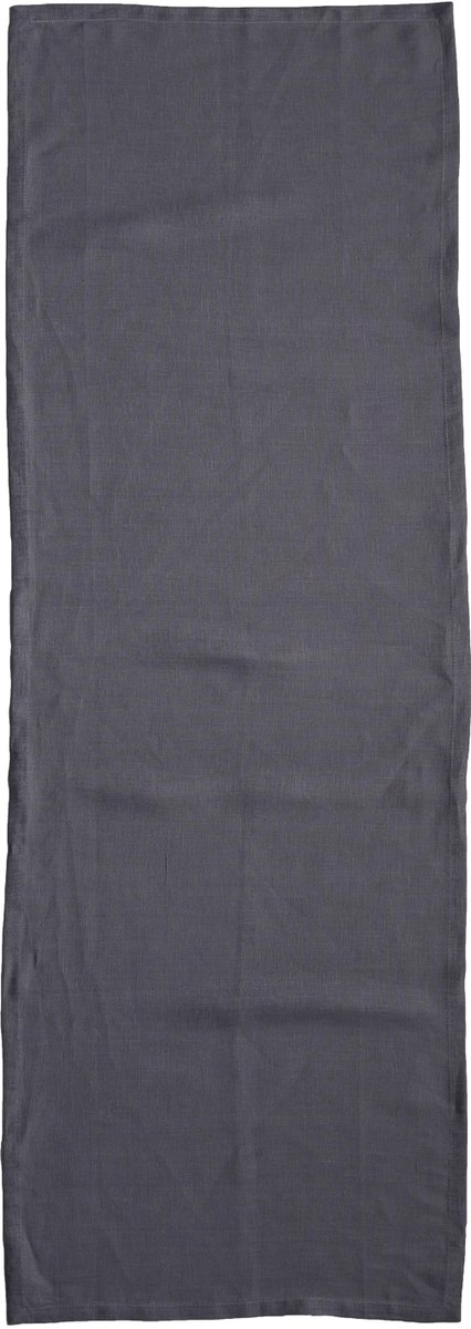 DDDDD - Cabin - 2x Tafelloper - 50 x 140 cm - Grijs - Set van 2 stuks