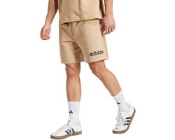 Adidas Sportswear Essentials Linear Single Jersey Short - Heren - Bruin