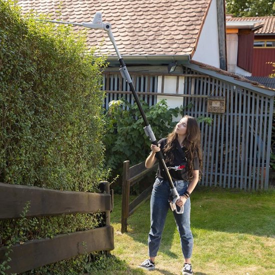Aura® Telescopische Heggenschaar - Voor Hoog Snoeien - Ergonomisch Design - Zwart - ‎16cm x 8cm x 275 cm van Aura® — afbeelding 4