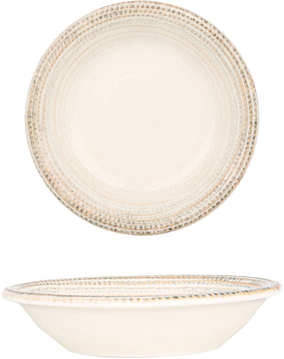 By Bone Serveerschaal - Misis - Porselein - 15 cm (220cc) - set van 2