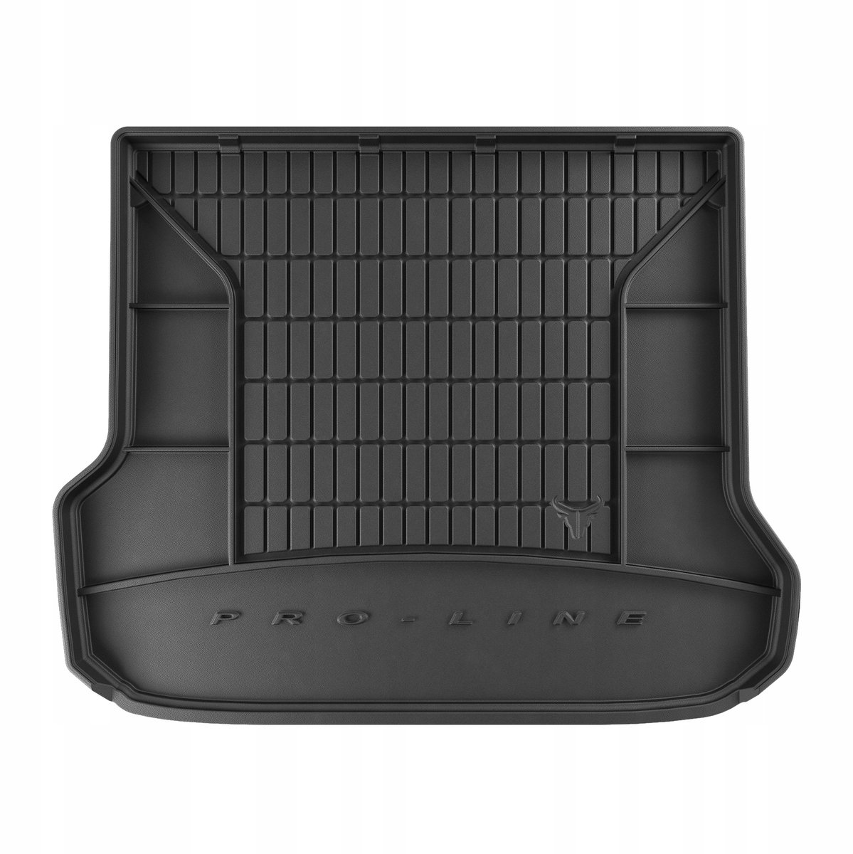 FROGUM PROLINE 3D Set - Rubberen Automatten + Kofferbakmat - Geschikt voor VOLVO V70 III Kombi (2007-2016) - Zwart