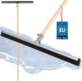KOTARBAU® Vloertrekker, 55 cm, Houten Steel, 150 cm, Schuimrubber trekker, Voor Binnen En Buiten, Garage Douche Badkamer, Waterschuiver, Schuimrubberen wisser, met Rubberen Lip