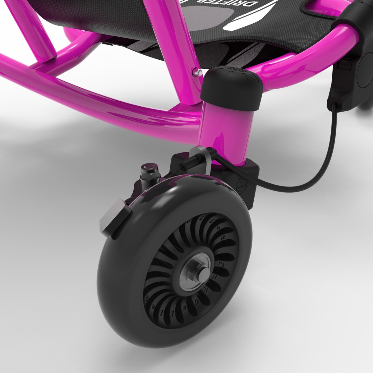 EzyRoller Drifter X skelter - Waveroller voor kinderen 6 tot 14 jaar - 100 tot 145 cm - Driftmechanisme - Roze — afbeelding 4