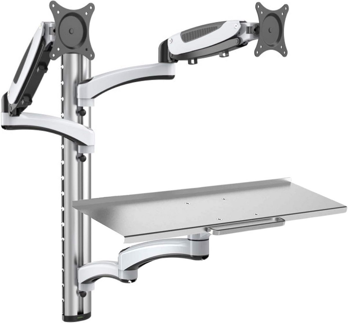 Ergonomische Gasveer Werkplek Monitorarm voor Flexibele Werkstations