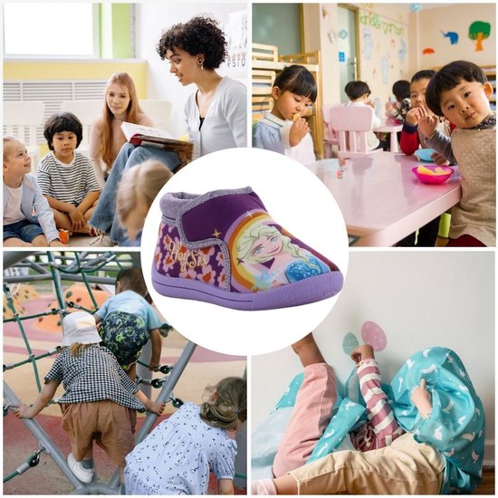 Leomil - Frozen - Girls Chaussons - Pantoufles Enfants - Pointure 24