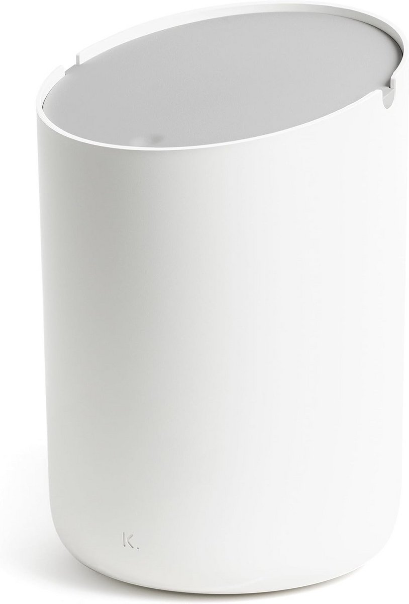 Kleine Tafel Afvalbak 1.5L met Binnenemmer - Ideaal voor Badkamer, Keuken en Bureau