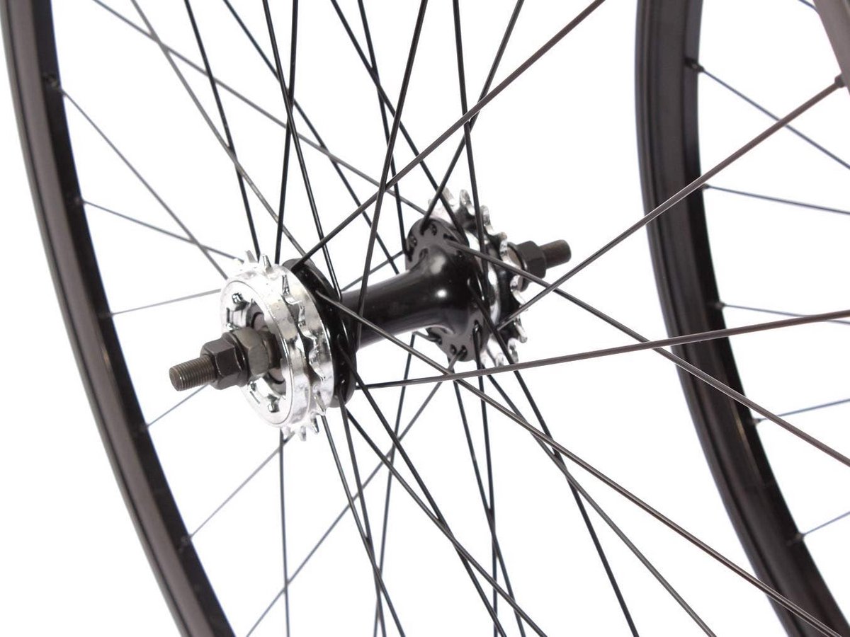 700c/28 inch Achterwiel Fiets met Flip-Flop Naaf voor Fixie en Singlespeed