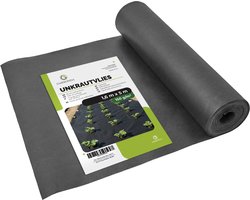 Garronda Worteldoek 150 g/m² Zwart 1,6 x 5 m – Waterdoorlatend, UV-bestendig GD-SYN-Vlies150
