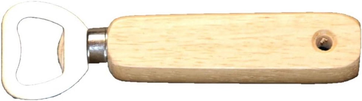 Houten Flessenopener van Beukenhout voor Kroonkurken