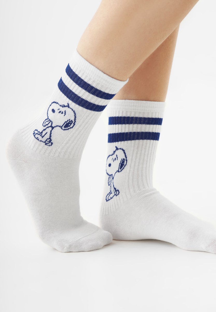 Codello 2 paar Peanuts™ sokken van katoen-jacquard met Snoopy-motieven