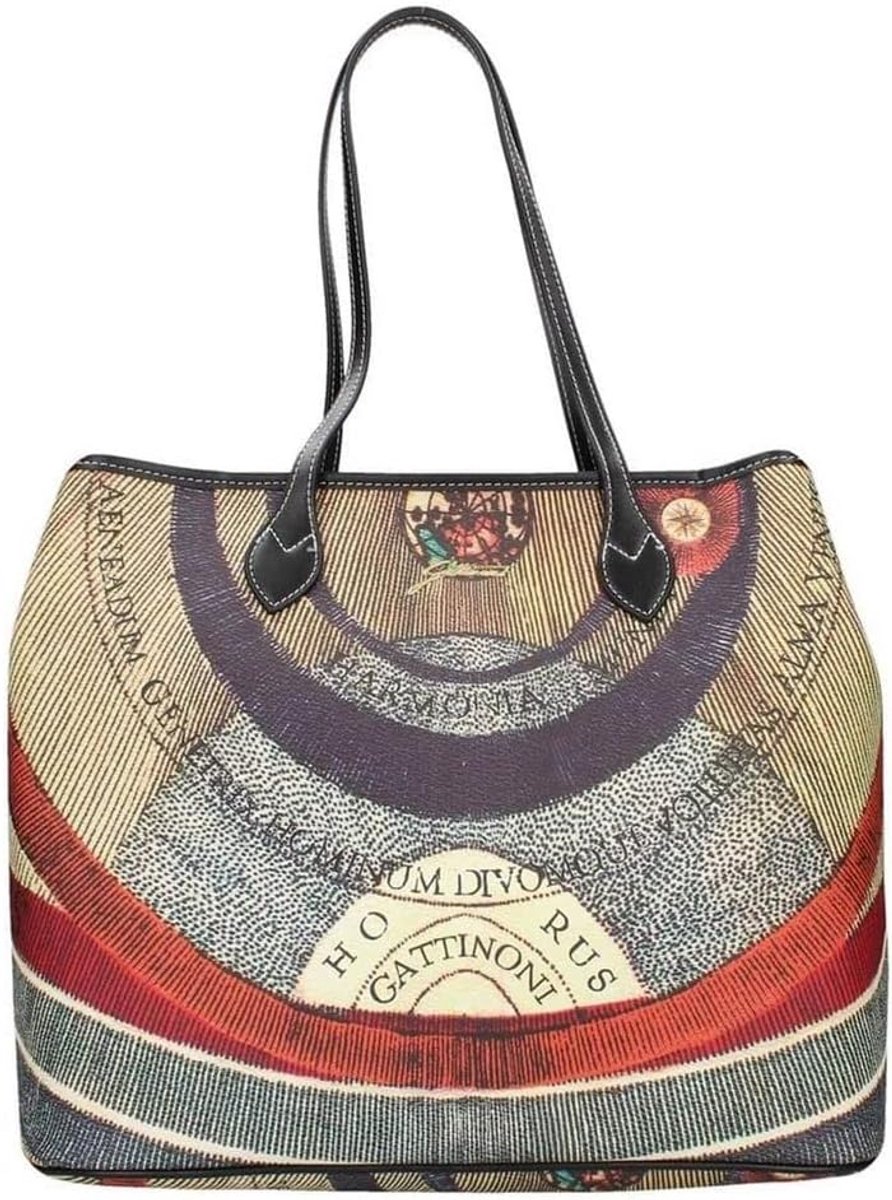Grote Handtas Dames Shopper met Lederlook en Metalen Voetjes