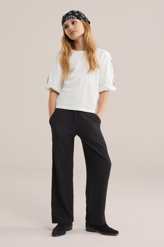 Pantalon coupe droite WE Fashion Filles