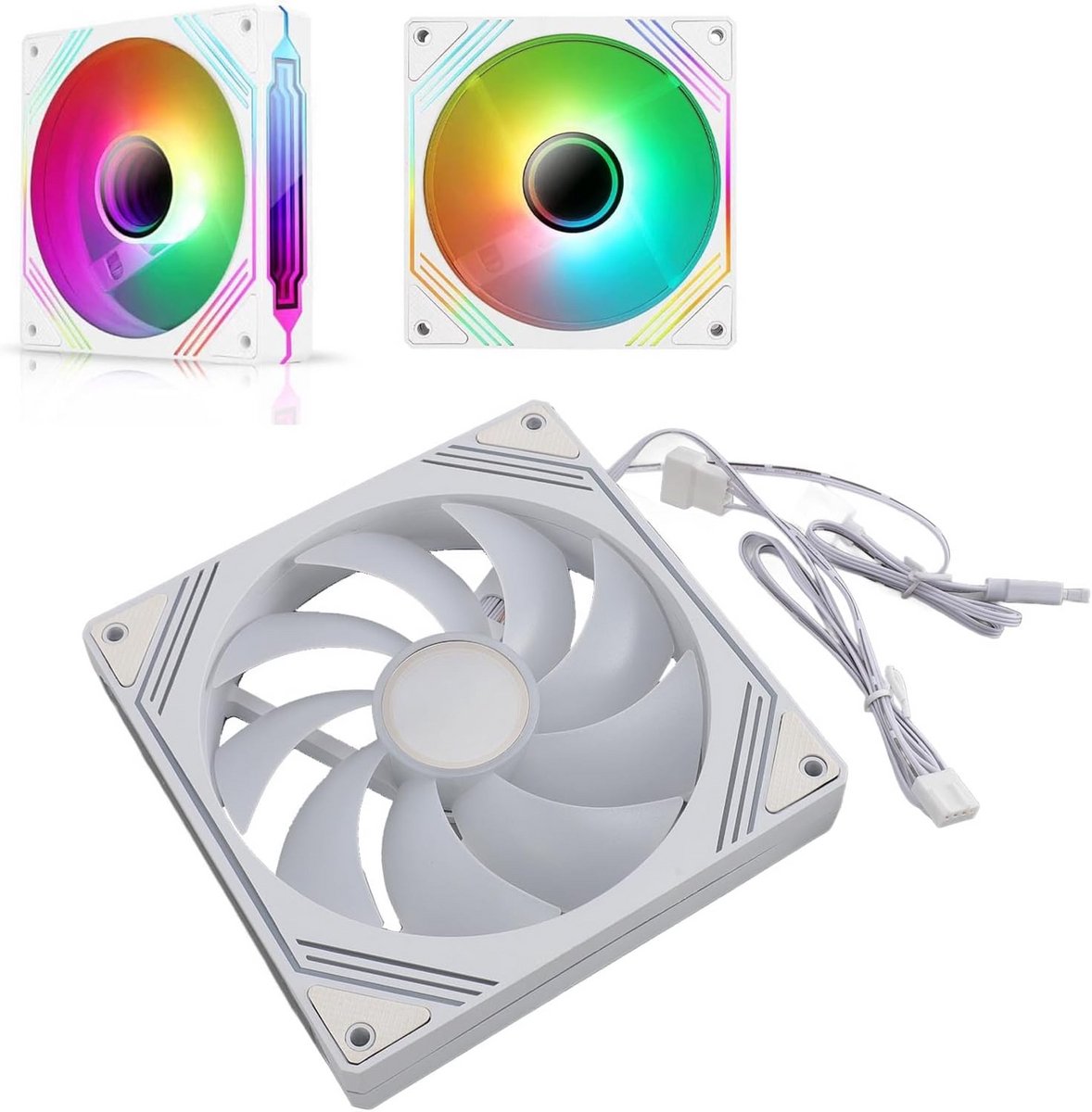 140mm ARGB PC Ventilator Synchroniseerbaar Stil Koelen voor Behuizing en CPU