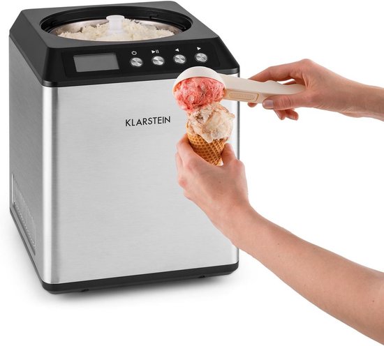Compressor IJsmaker met 2 Liter Capaciteit en Roestvrijstalen Behulzing — afbeelding 2