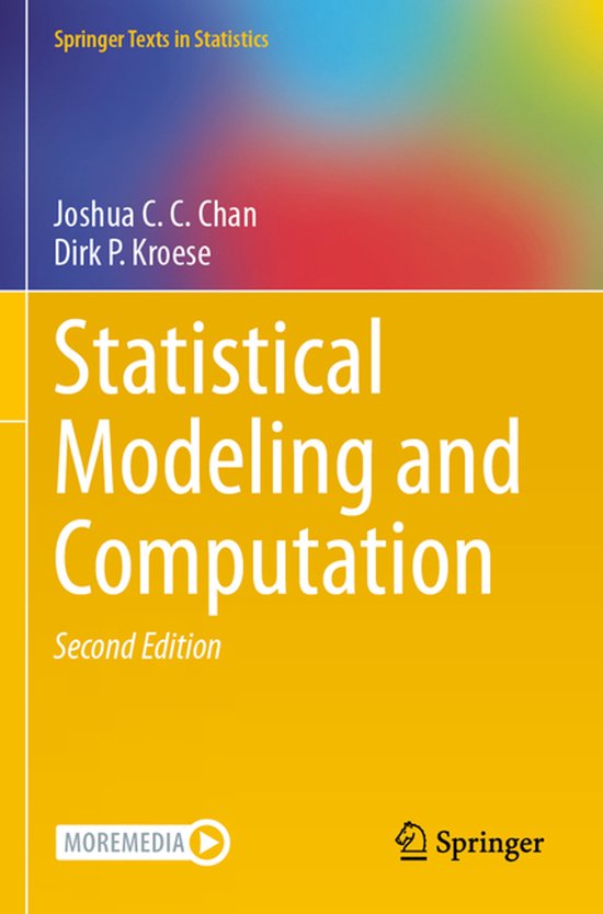 Springer Texts in Statistics- Statistical Modeling and Compu ... - cover