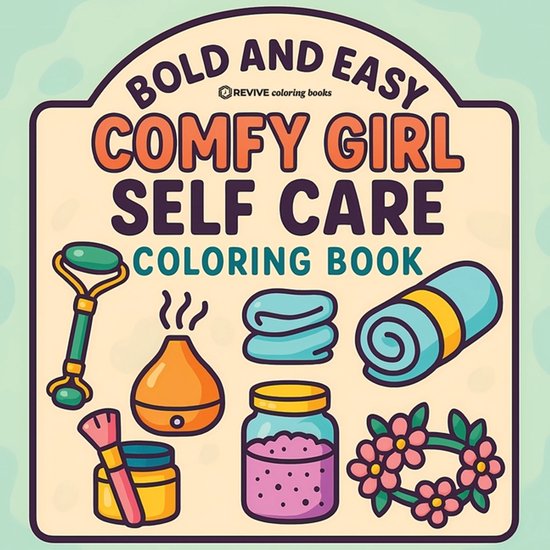 Bold & Easy Stress Relief Coloring Books- Bold & Easy Comfy  ... - cover