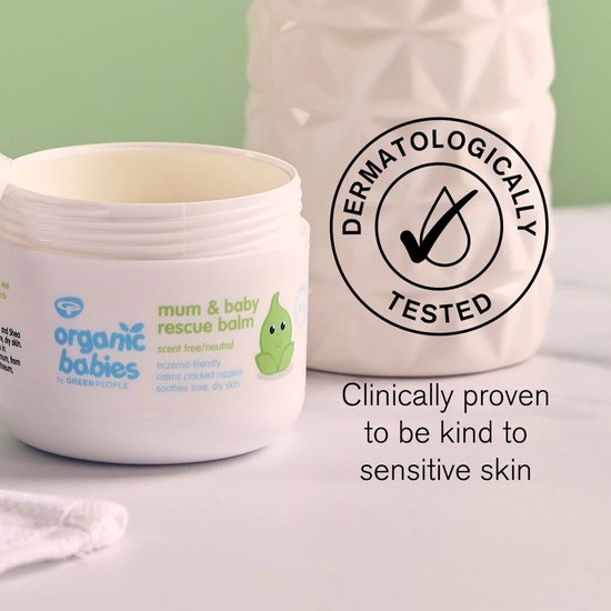 Green People Mum & Baby Rescue Balm Parfumvrij van Green People — afbeelding 3