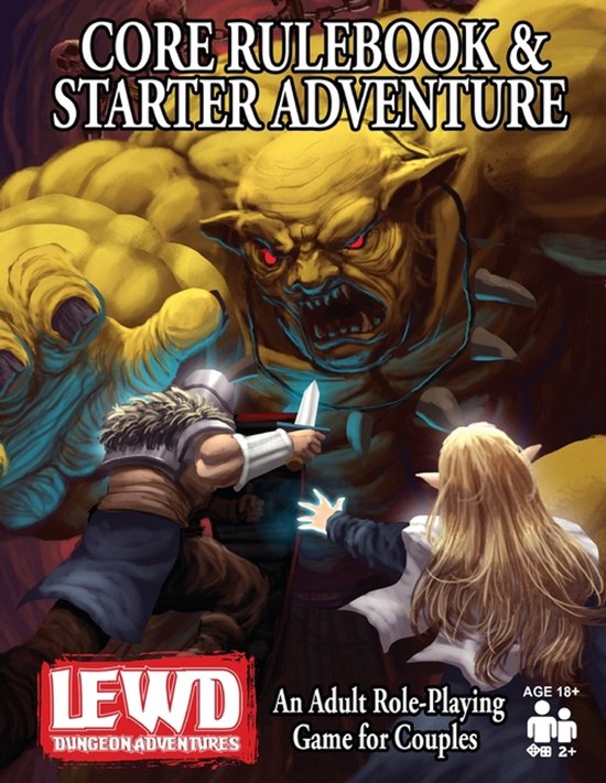 Lewd Dungeon Adventures- Lewd Dungeon Adventures Core Rulebo ... - cover