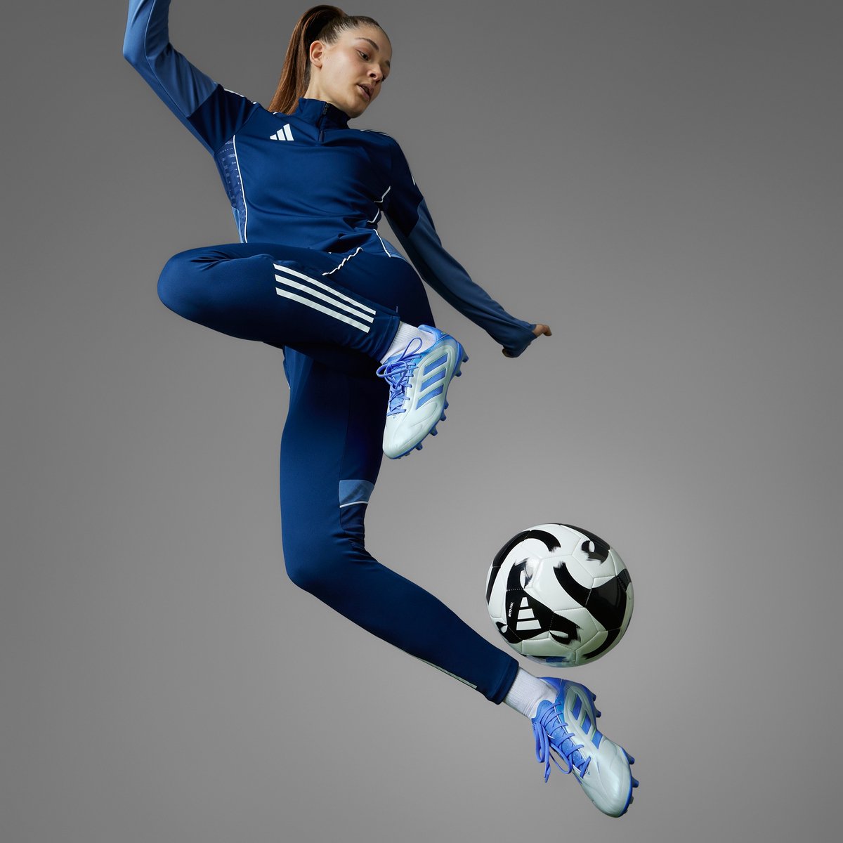 adidas Performance Copa Pure 3 League Firm/Multi-Ground Voetbalschoenen - Heren - Blauw — cadeau in Cadeau-ideeën - foto 5