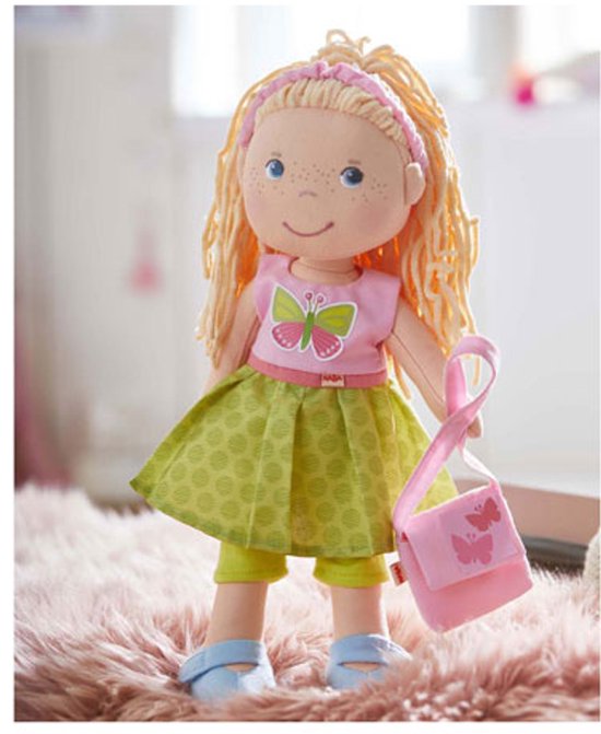 Haba Kledingset Vlinder 30 Cm Groen/roze — afbeelding 3