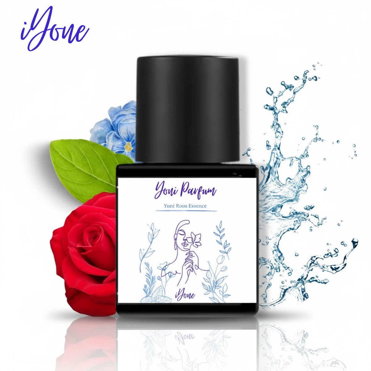 iYone Yoni Parfum - Intieme Verzorging - Rozengeur Parfumolie 10ml