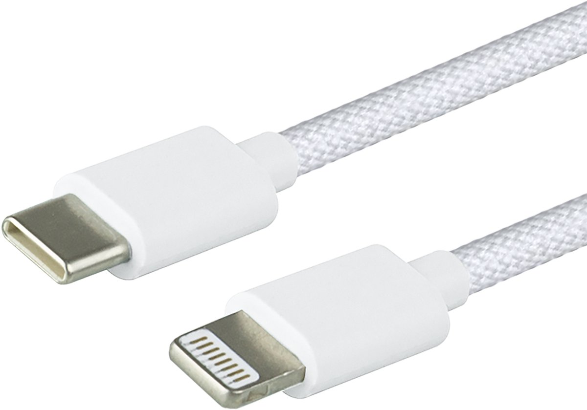 USB-C naar Lightning kabel – 2m – Woven