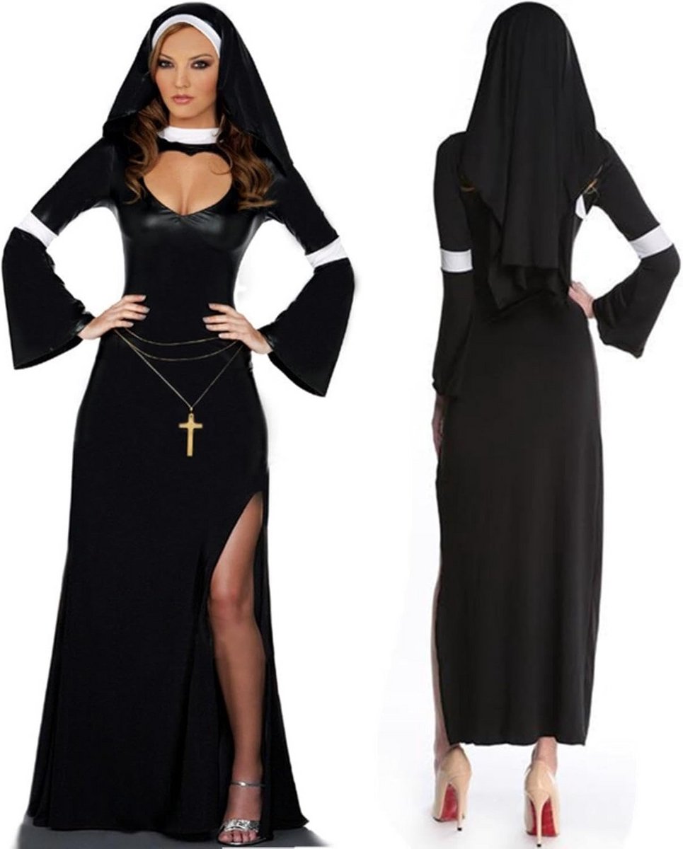 Sexy Cosplay Jurk met Capuchon voor Dames - Halloween en Feestkostuum