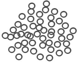 Nitrilrubber O-Ringen Set, 5mm Buitendiameter, 3mm Binnendiameter - 1mm Breedte, Afdichtingsringen - Rubberen Ringen - Auto Reparatie & Loodgieterswerk - 180 Stuks