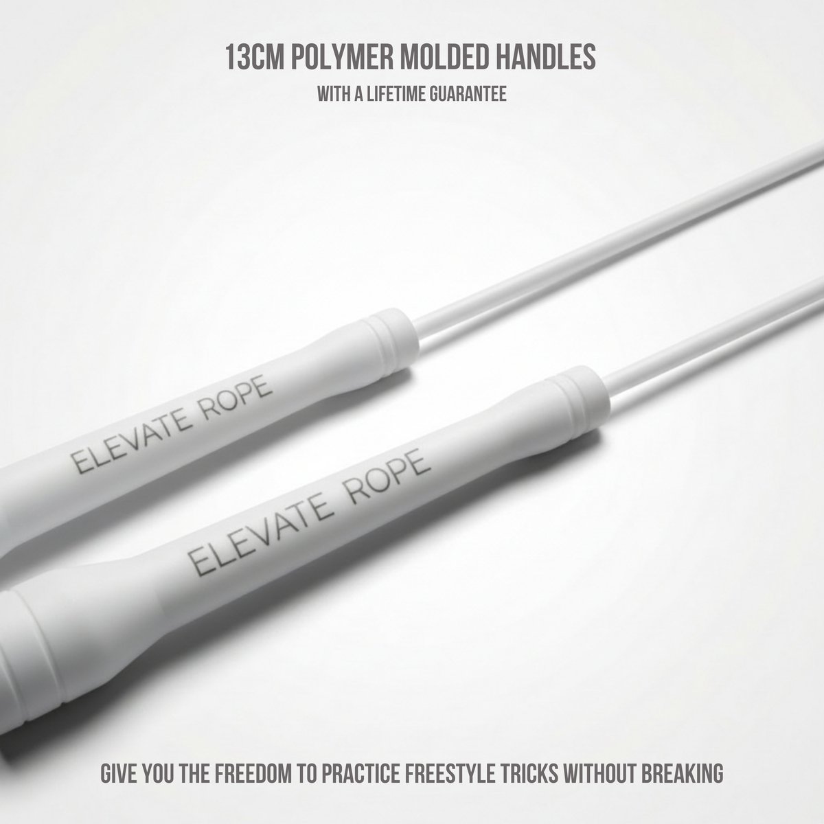Elevate Rope Professioneel Sport Springtouw - Verstelbare Jump Rope - Touwtje Springen voor Volwassenen en kinderen - Speed rope - Conditie & Kracht - Binnen & Buiten Skipping Rope - Fitness Springtouwen (14 Kleuren) — afbeelding 2