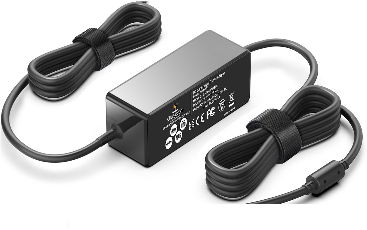 Chargecom AC adapter 45W 20V 2.25A (USB-C) voor Lenovo Yoga 720-13IKB Lenovo Yoga 920-13IKB-80Y7