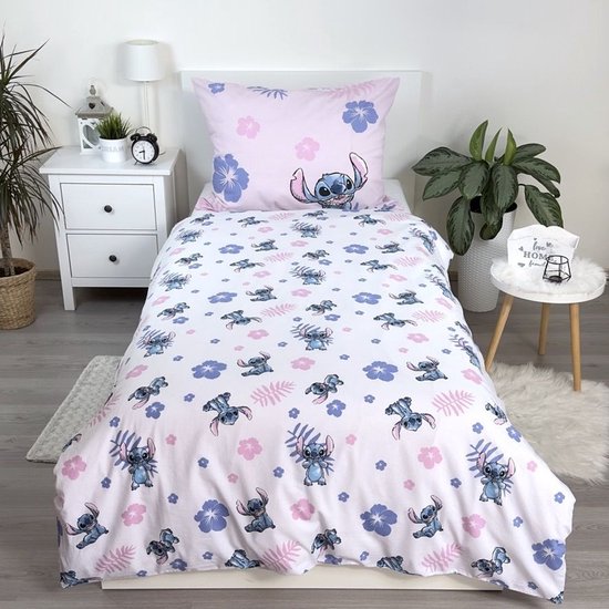 Lilo en Stitch dekbedovertrek roze 140 x 200 cm - 70 x 90 cm - katoen van Merkloos — afbeelding 5