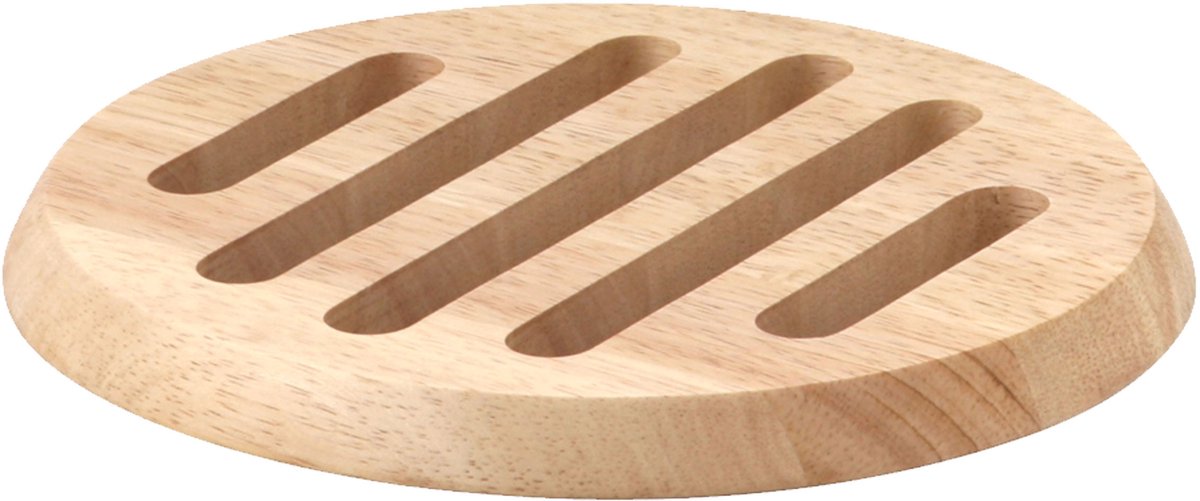 Continenta Potonderzetter Rond - Rubberhout - Ø 20cm - H 1,5cm