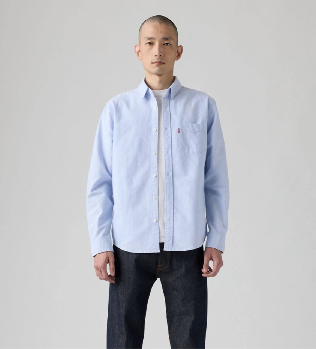 Levi’s Shirt Zonsondergang Blauw