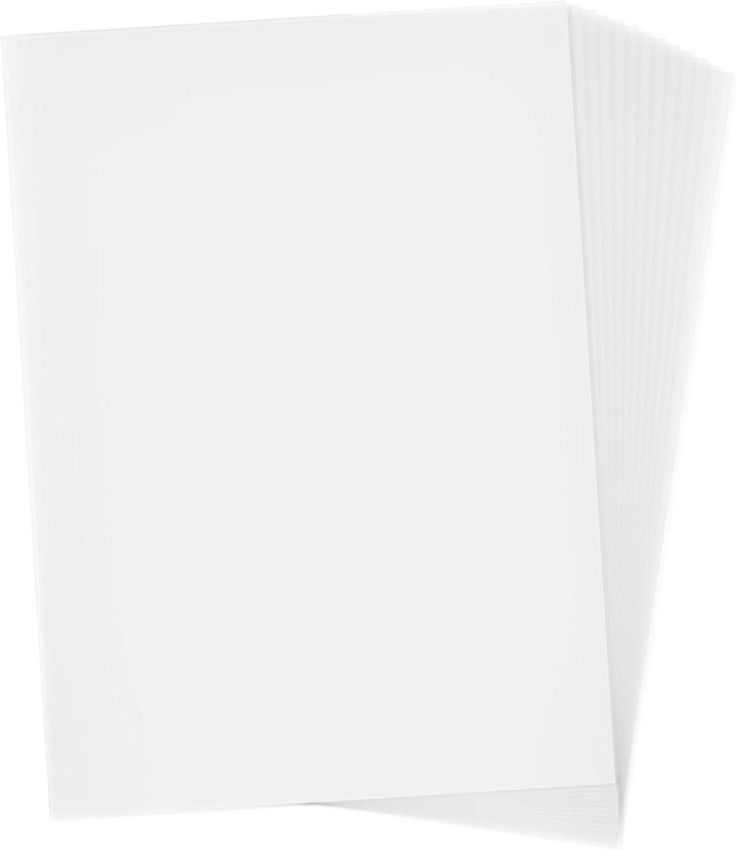 Transparant papier A4 formaat voor tekenen en scrapbooking - 50 vellen, 130 g/m²