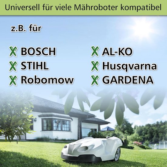 Universele Robotmaaier Begrenzingskabel Set - 50 Meter Kabel, Haken en Connectoren — afbeelding 3