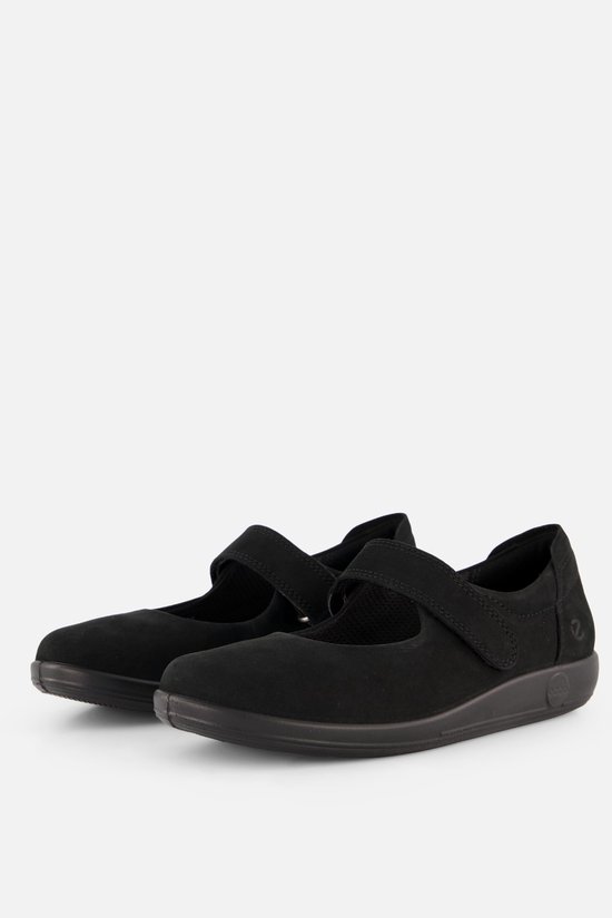 Ecco Soft 2.0 Mary Jane noir Nubuck - Taille 42