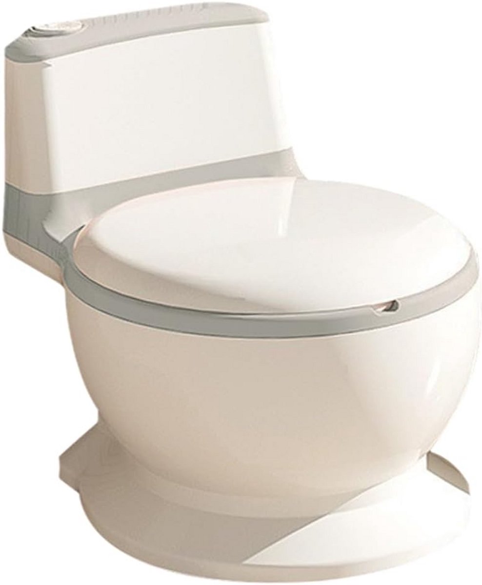 Kindertoilet Trainingspot met Spoelgeluid - Zindelijkheidstraining voor Peuters 1-4 Jaar - Eenvoudig Schoon te Maken