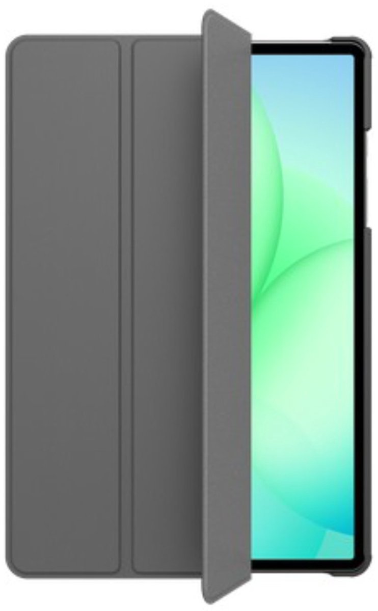 JustinCase Slimline TriFold Cover iPad Mini 2024 (7th Gen), Grijs