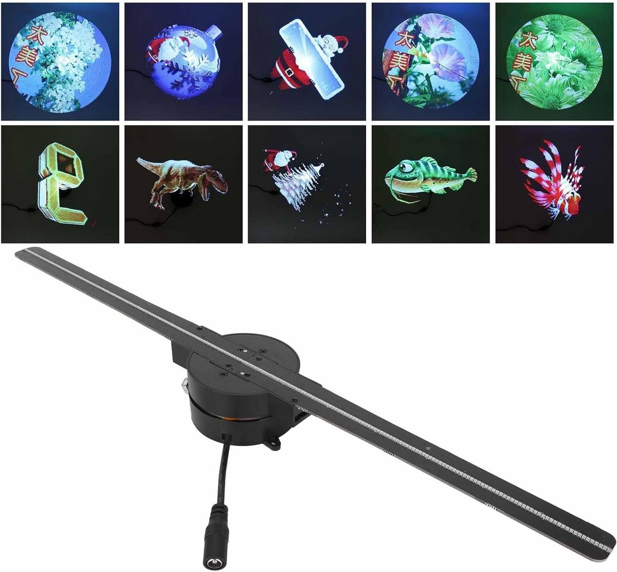 Hologramventilator 3D-effecten voor Zakelijke Tentoonstellingen - Product - €137,99