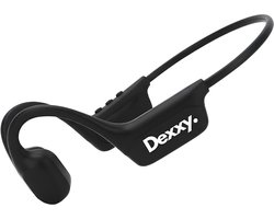 Dexxy Bone Conduction Headphone - Open Ear Sport Koptelefoon - 32 GB Intern Geheugen - Draadloze Oordopjes - Oortjes voor Hardlopen Draadloos