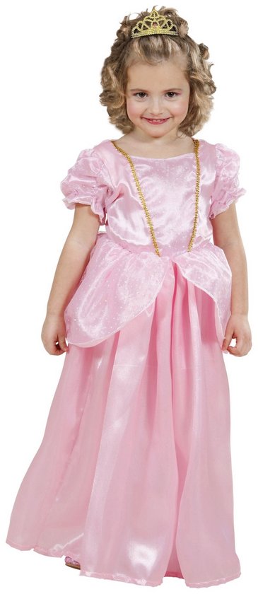 Prinsessenjurkje roze Fiona - Maatkeuze: Maat 116