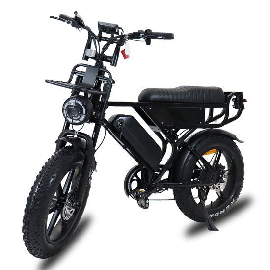 Elektrische Fatbike X90 PRO 250W E-bike 48V 15Ah Accu 80 km Actieradius GPS Alarm Hydraulische Schijfremmen
