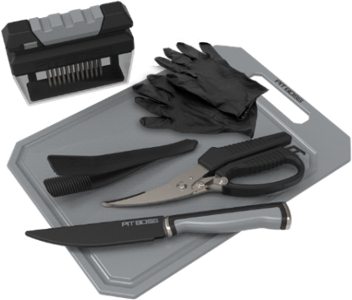 Pit Boss Prep Kit 6-delig - BBQ Gereedschap - Barbecue accessoires
