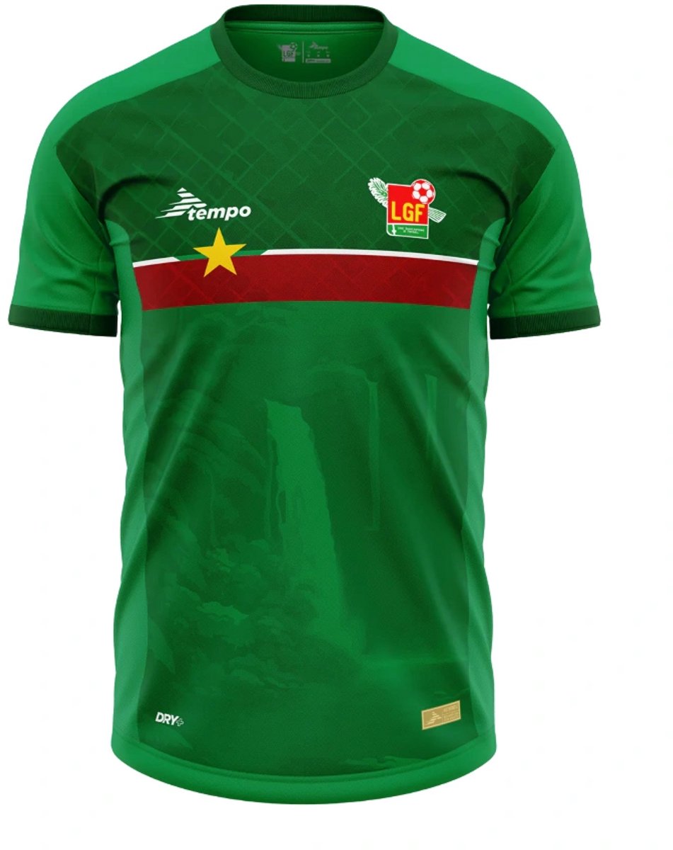 Guadeloupe Uitshirt 2025 - Nationaal Elftal Guadeloupe - Voetbalshirt - Tempo Sport - Maat S - Globalsoccershop