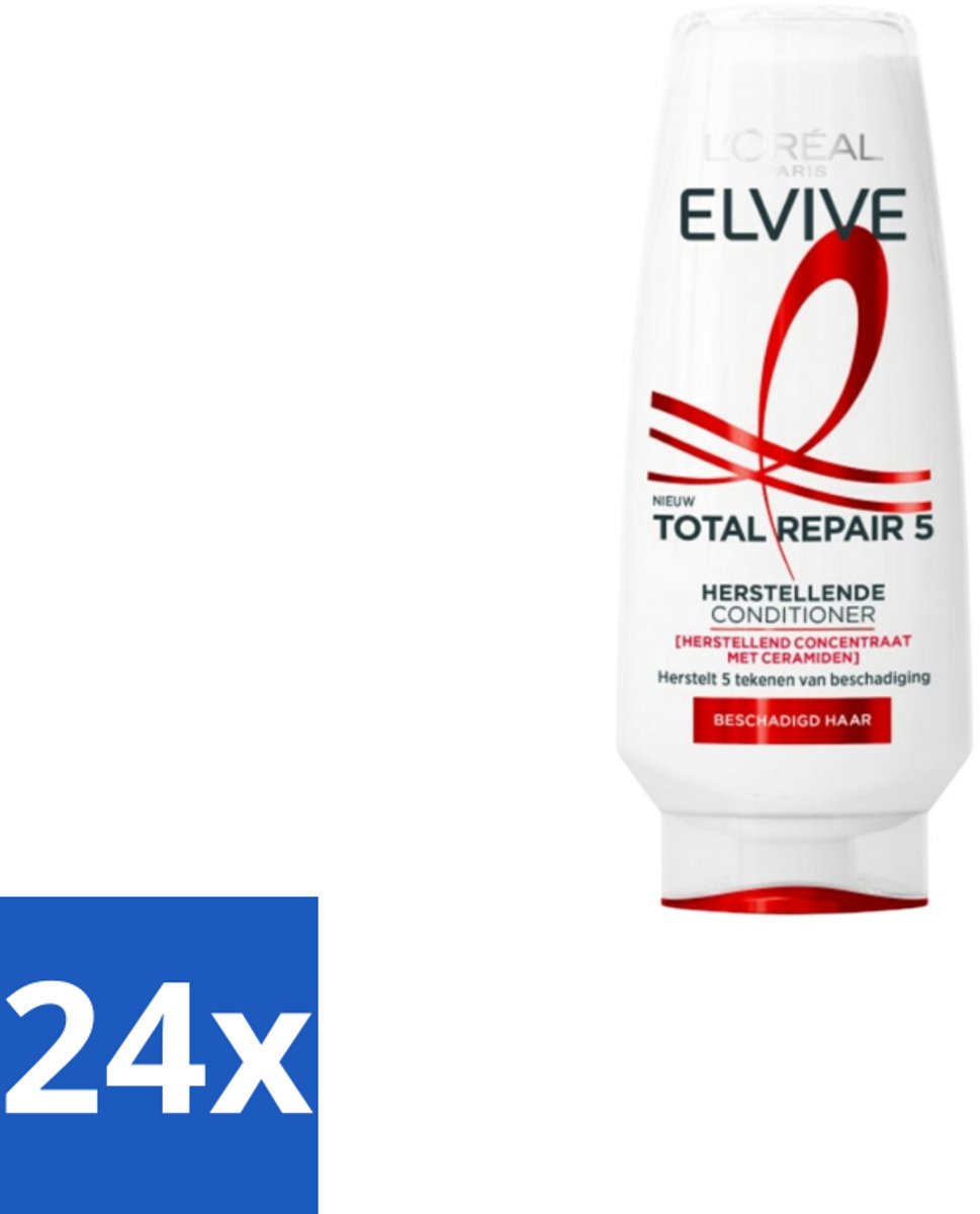 L'Oréal Elvive Total Repair 5 Conditioner 200 ml - Voordeelverpakking - 24 stuks