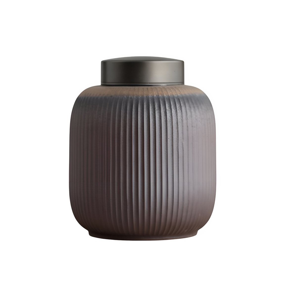 Artic Oasis Urn (L) – 1300 ml / 1.3 Liter – Brons – Crematie Urn voor As Volwassenen – Hoogwaardig Keramiek – Voor Huisdieren of Menselijk As – Urn Hond – Urn Kat – Crematie As – Unieke Urn