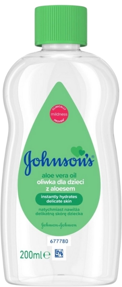Johnson's - Baby Olie - Aloe Vera - 300 ml - Bulkverpakking - 15 stuks — afbeelding 2