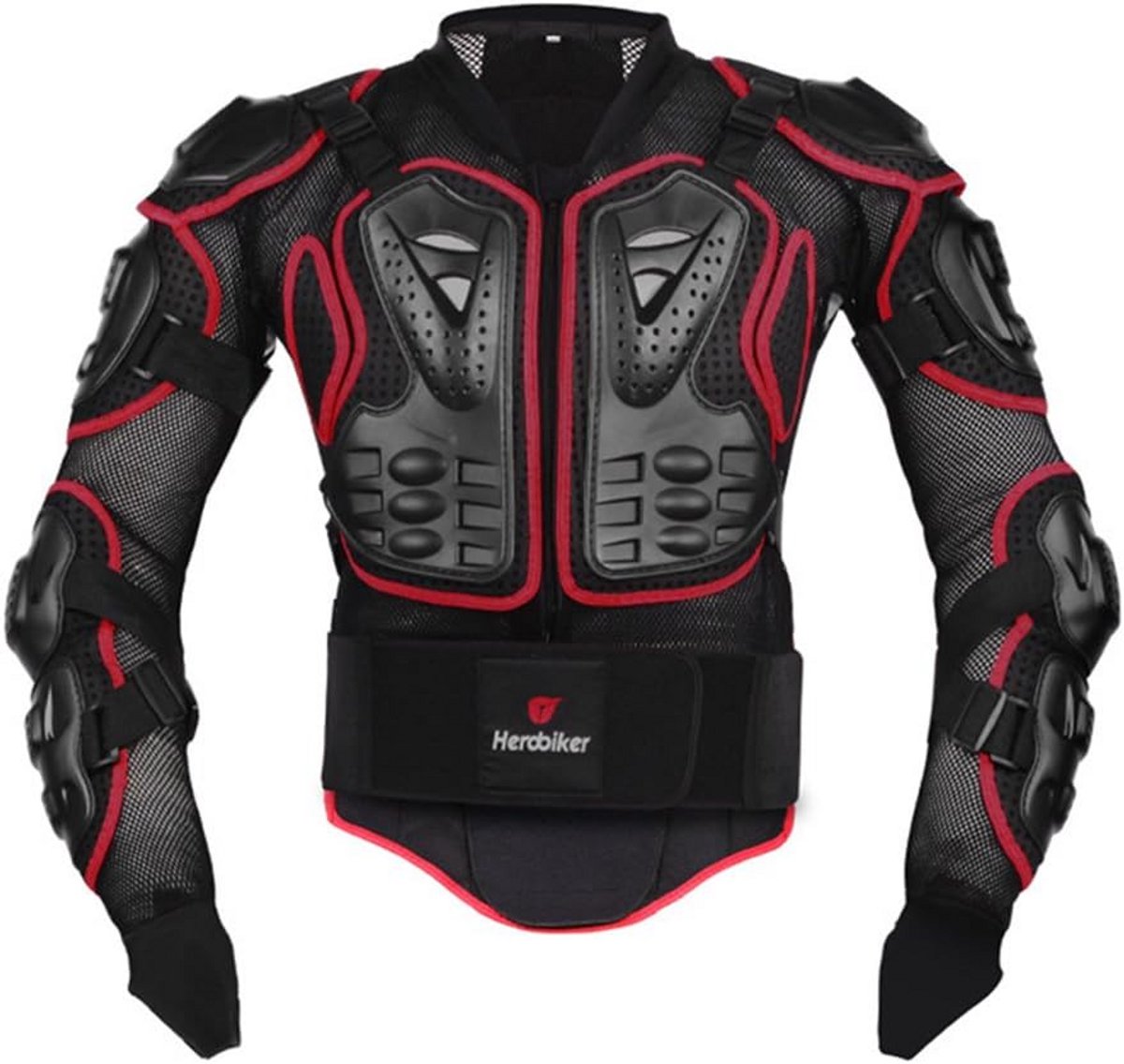 Beschermende Motorjas met Full Body Harnas voor Rug, Borst en Schouders - Geschikt voor Motocross en Fietsen